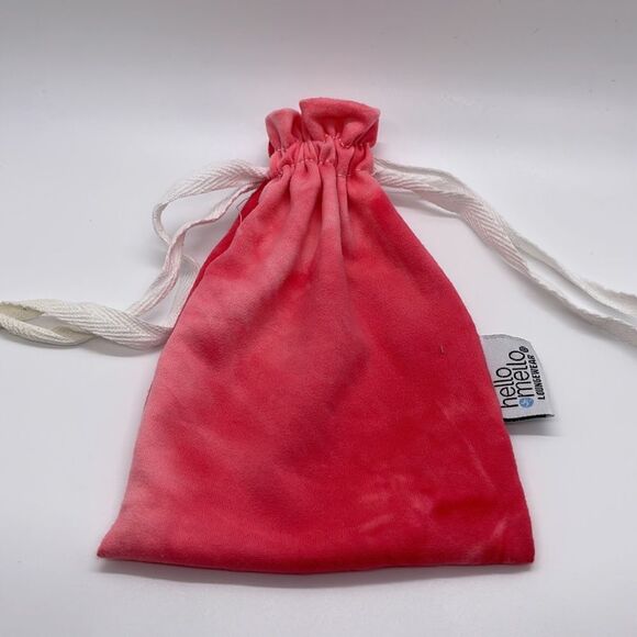 NWOT Hello Mello Red Tie Dye Drawstring Bag - Picture 2 of 2